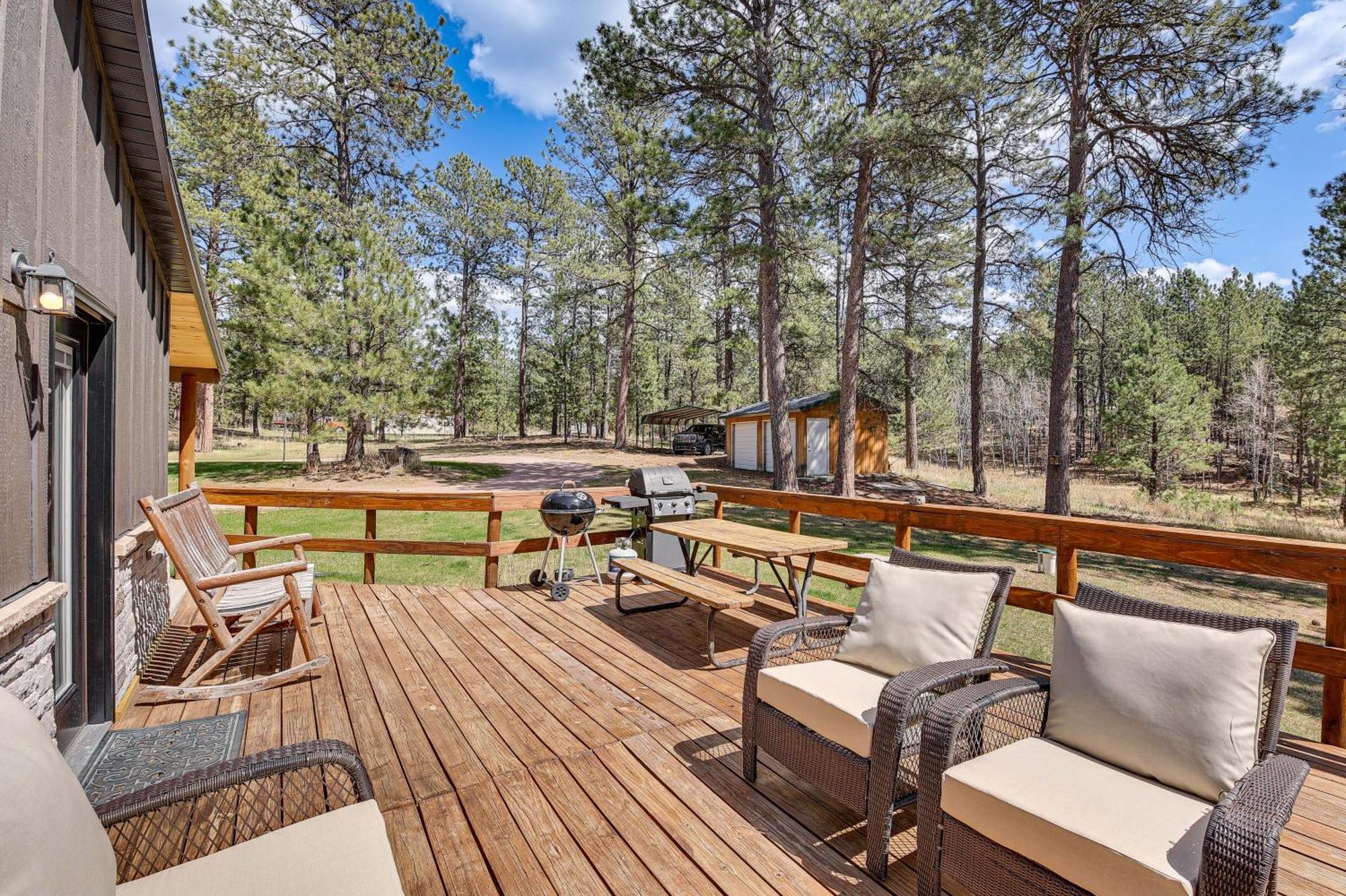 Private Black Hills Home With Corral Horses Welcome Custer Ngoại thất bức ảnh